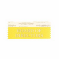 Board of Directors Gold Award Ribbon w/ Gold Foil Imprint (4"x1 5/8")